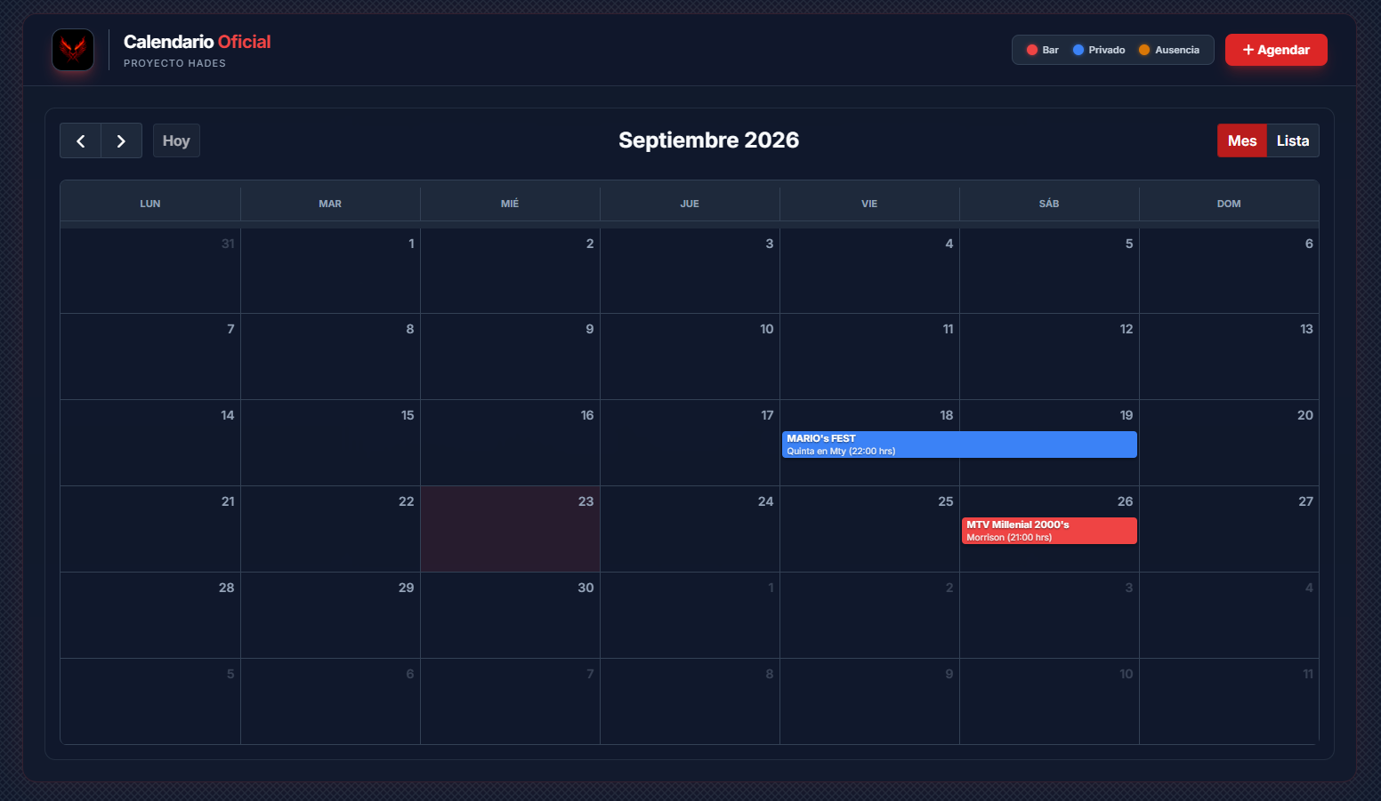 Calendario 1